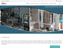 Tablet Screenshot of orientaltechnaco.com